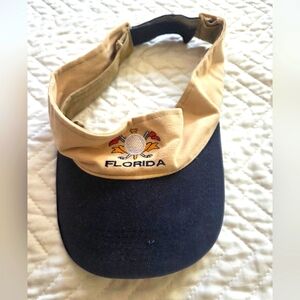 Vintage Y2K Florida Visor Hat